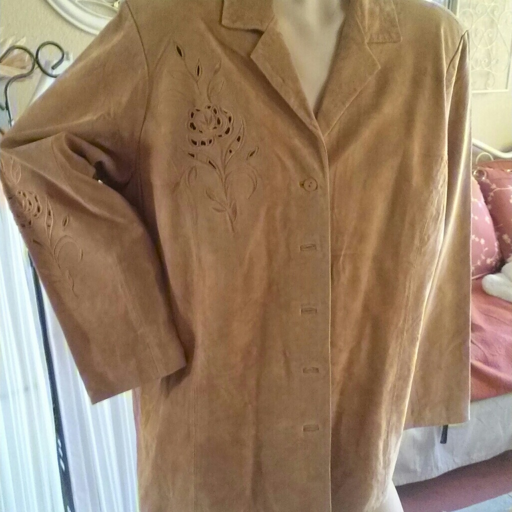 Victor Costa suede jacket